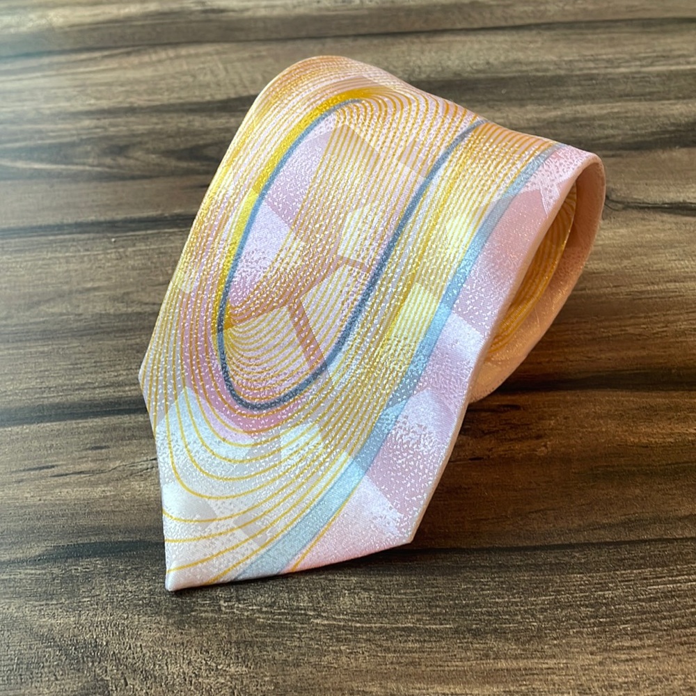 Daniel Elissa Men’s Abstract 70s Tie